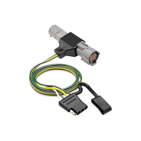 Tekonsha 22124 T-One Vehicle Wiring Harness with 7-Way Trailer Connector T1M-22124